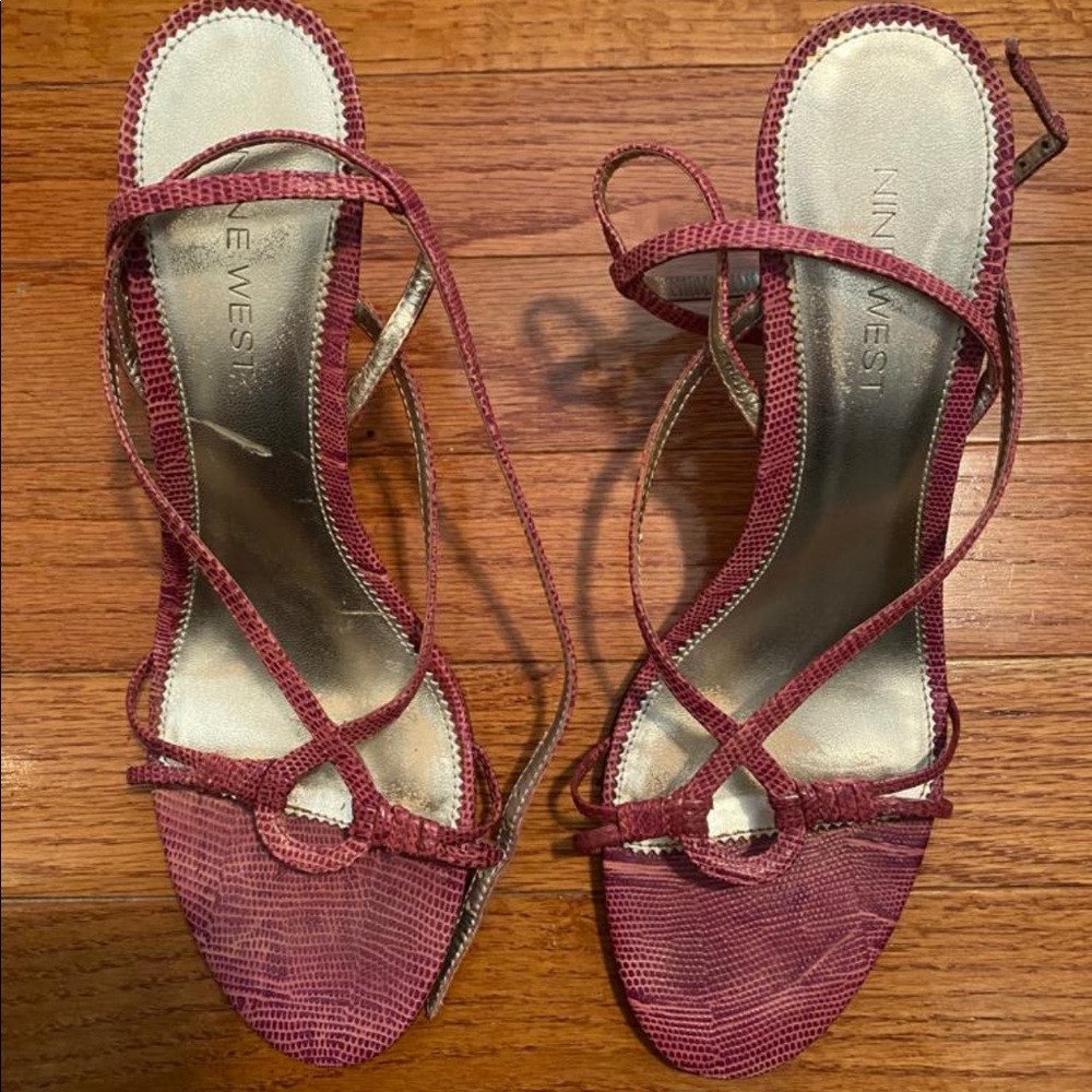 Nine West sandals/heels